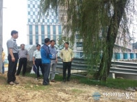 신용수 의창구청장, 하천정비 등 사업현장 점검