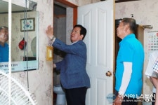 장종태 서구청장, 무더위 쉼터 냉방기기 긴급 점검