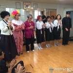 신흥중학교 연극부, 덕연동 경로당 방문 연극공연 봉사