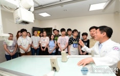 중국 방사선과 학생들, 대구보건대서 보건 연수