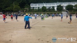 광복 71주년 기념 합천군 묘산면 마을대항 족구대회