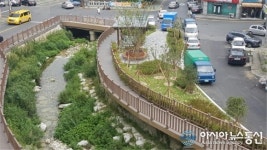 창원시, 장군천 생태하천 쌈지공원 조성 완료