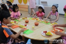 서원대학교 학교기업사업단 서원식품센터(몽뺑) | 청주시 소규모전담 어린이급식관리지원센터, 어린이 편식예방 교육 실시