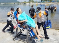 세종소방서, 수난사고 대비 인명구조 종합훈련 실시