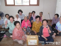 합천 율곡면, 고구마 관내 경로당 전달