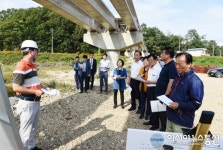 군위군의회, 주요 사업장 현장 방문