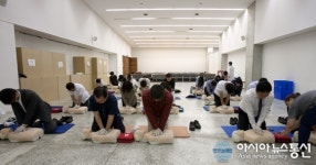 대전대, 교직원 학생 대상 ‘심폐소생술’ 교육