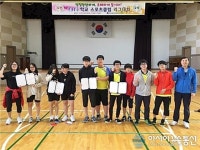 영양 석보中 탁구대회 우승