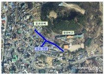 밀양시 내일동 5구동네 도로망 확충한다