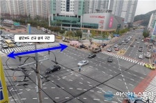마산회원구, 마산종합운동장 사거리 보행환경 개선