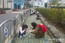 세종시 조치원교동초 나눔천사단, 껌딱지에 그림그리기