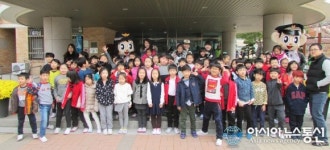 동부경찰, 횡단보도 건널때는 멈추고·보고·걷기