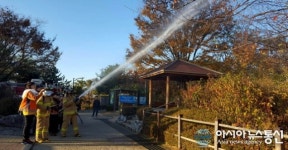 양천소방서 산불을 예방하자
