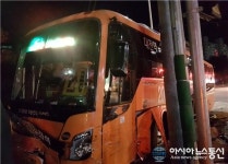 계룡소방서, 급행버스·SUV차량 교통사고 환자 구조