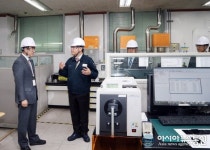 조길형 시장, 충주1산단 입주 사빅코리아 방문