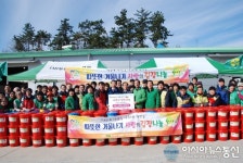 한수원(주)한빛원자력본부 사랑의 김장나눔 실시
