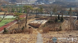 괴산군 오성중, 200㎡ 면적 명상숲 조성