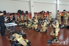 세종소방서, 소방관들 재난구조 현장 대응능력 평가