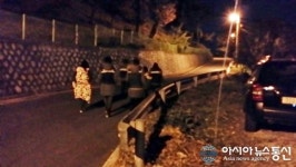 마산합포구 가포동 주민지킴이봉사단, ‘여성 안전 귀가청소년 선도’ 앞장