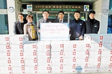 한국가스공사 부산경남지역본부 서부건설사무소, 진해구에 ‘김치’ 기탁