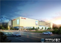 군산 롯데아울렛 신축공사 들어가