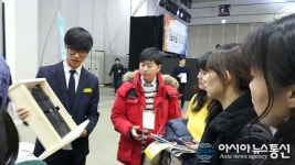 청주고 창업동아리, 칸막이 가림으로 창업경진대회 참가