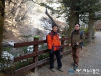 허종길 마산회원구청장, 팔룡산 돌탑과 봉암수원지 점검