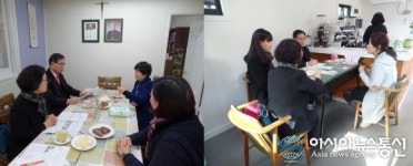 허종길 마산회원구청장, ‘로뎀의 집’ 등 여성복지시설 위문