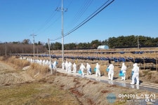 정헌율 익산시장, 고병원성 AI 확산방지 위해 살처분 참여