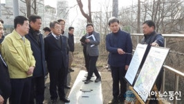 강득구 경기도 연정부지사, 화성수원지사 가뭄대책 현장 방문