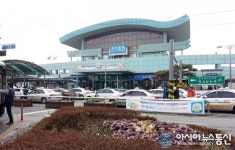 100년 역사 세종시 조치원역 광장 경관개선 마무리