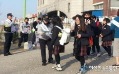 부여 경찰, 학교폭력근절 위한 유관기관 합동 캠페인