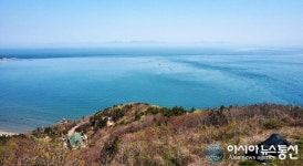 백령도 끝섬전망대서 본 풍경