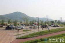 [포토]하늘과 강이 만나는곳..세종시 ‘합강오토캠핑장’