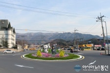 평창군, 1억9000만원···진부IC~호명리 구간내 올림픽 상징 가로수 4.4km 조성