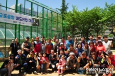 인천시 부평구 갈산2동 굴포클럽, 배드민턴 대회 성료