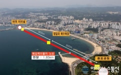 포항영일대해수욕장, 해상케이블카 들어선다!