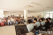 충주중산고 학생들, 충주시립노인전문병원 찾아 봉사활동