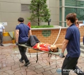 인천시 부평소방서, 부평대로 우체국 합동 소방훈련 실시