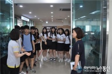 근로복지공단 인천병원 고등학생 대상으로 직업 탐방 프로그램 실시