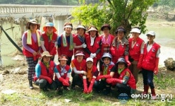 음성군여성단체협의회, 청주시 수해현장 복구 지원