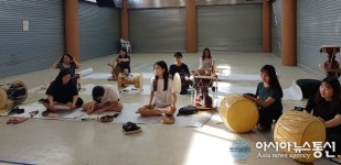합천 오광대와 함께하는 대구대 풍물패 교실