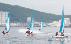 창원시 해양레포츠센터, 가족단위 체험객 인기