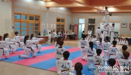 독도사랑 태권도공연단, 고령군서 하계 훈련 실시