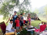 충북도학생수련원, 가족 오토캠핑장 개방 ‘큰 호응’