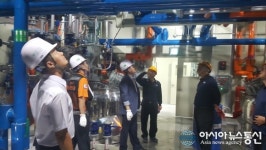 인천서부소방서장, (주)경인양행 현장예찰활동 나서