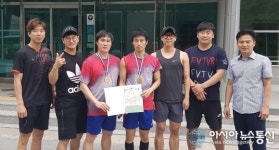 광명시청 배드민턴팀 창단 이래 전국대회 석권 최초