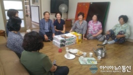 마산합포구 진동면, 경로당 위문