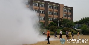 인천남동소방서 담방119안전센터, 장수초등학교 공공기관 합동소방훈련 실시