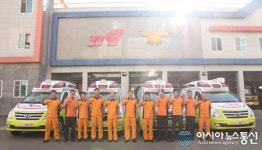 경산소방서, 노후 구급차 4대 최신형으로 교체